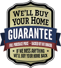 Full Purchase Price Buy-Back Guarantee, Backed by InterNACHI