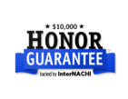 $10,000 Honor Guarantee backed by InterNACHI